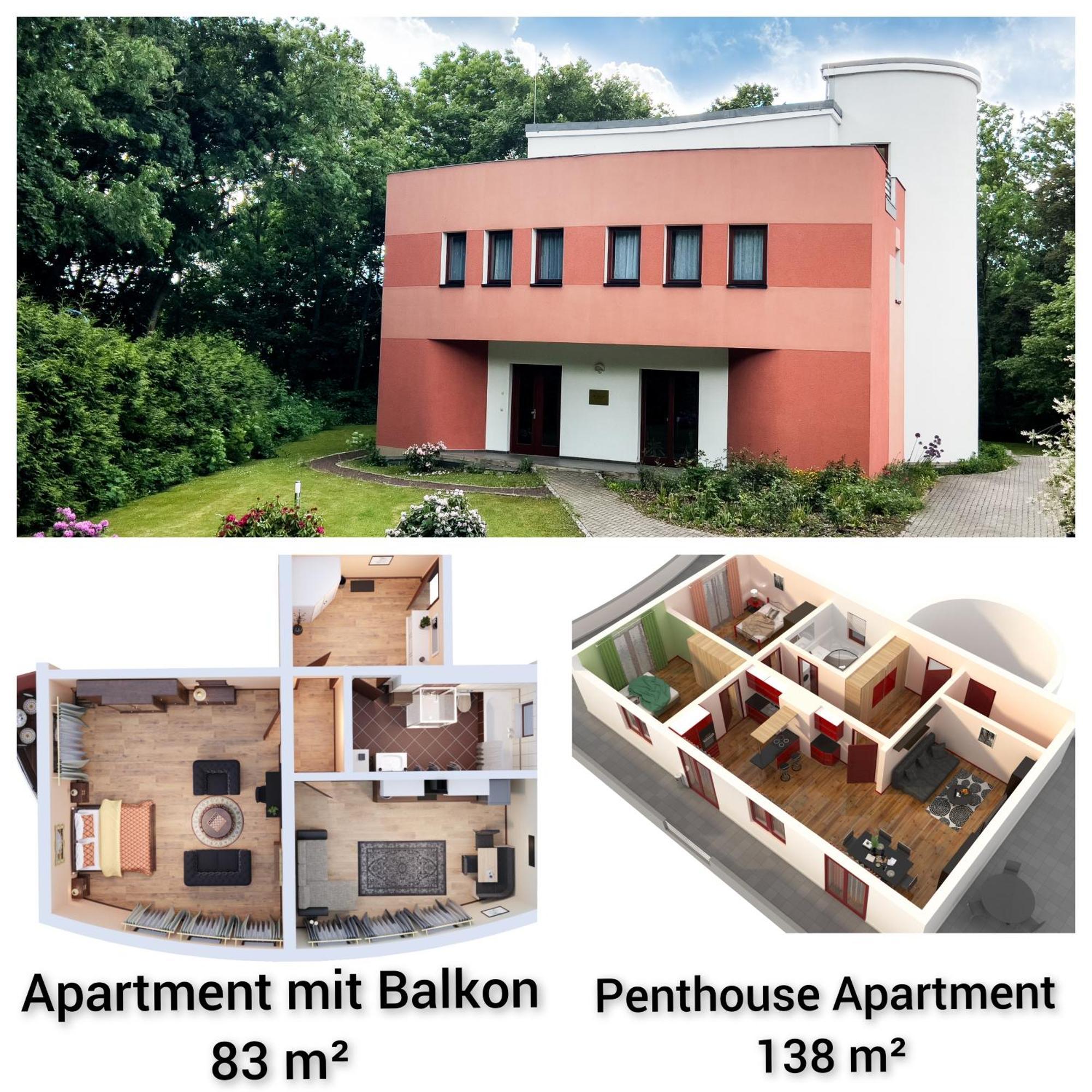 Penthouse Am Goethepark - Apartments & Suites Weimar Luaran gambar